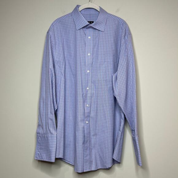 Jos. A. Bank Executive Collection Button Down Shirt Size 15.5 x 33 Tailored Fit - Picture 1 of 8